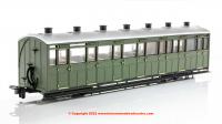 GR-441U Peco Lynton and Barnstaple All Third Coach In Green Unlettered